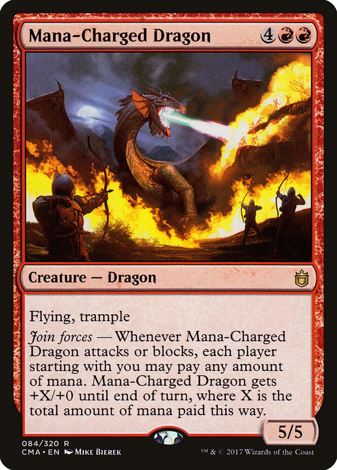 Mana-Charged Dragon [Commander Anthology] | Yard's Games Ltd