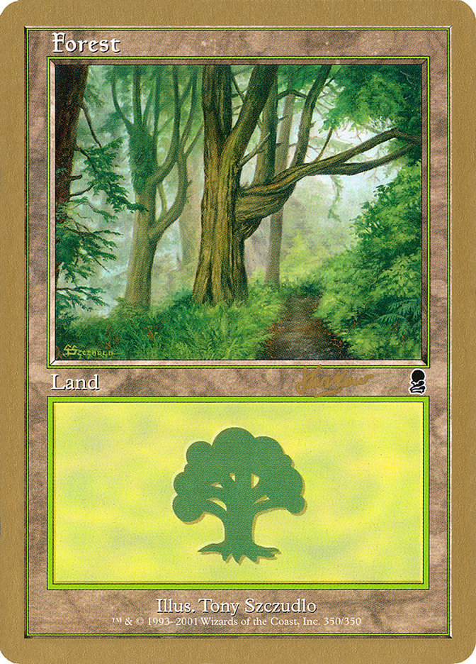 Forest (shh350) (Sim Han How) [World Championship Decks 2002] | Yard's Games Ltd