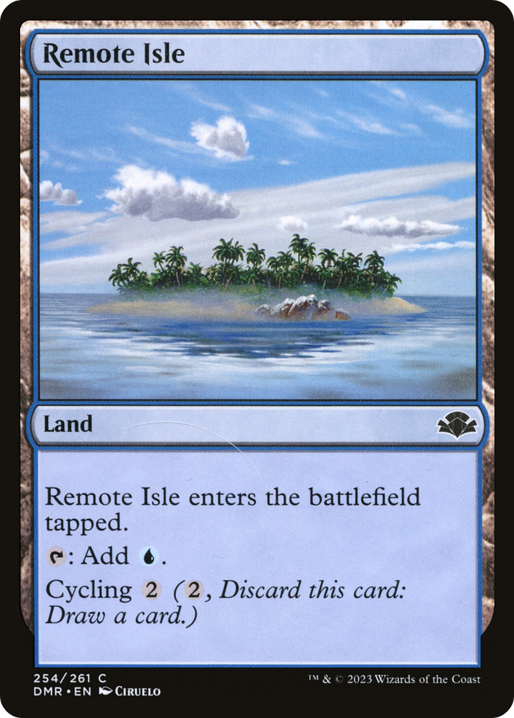 Remote Isle [Dominaria Remastered] | Yard's Games Ltd