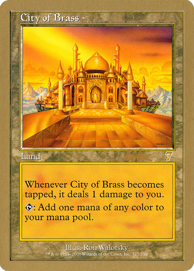 City of Brass (Brian Kibler) [World Championship Decks 2002] | Yard's Games Ltd