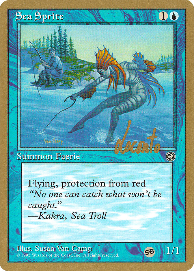 Sea Sprite (Michael Loconto) (SB) [Pro Tour Collector Set] | Yard's Games Ltd