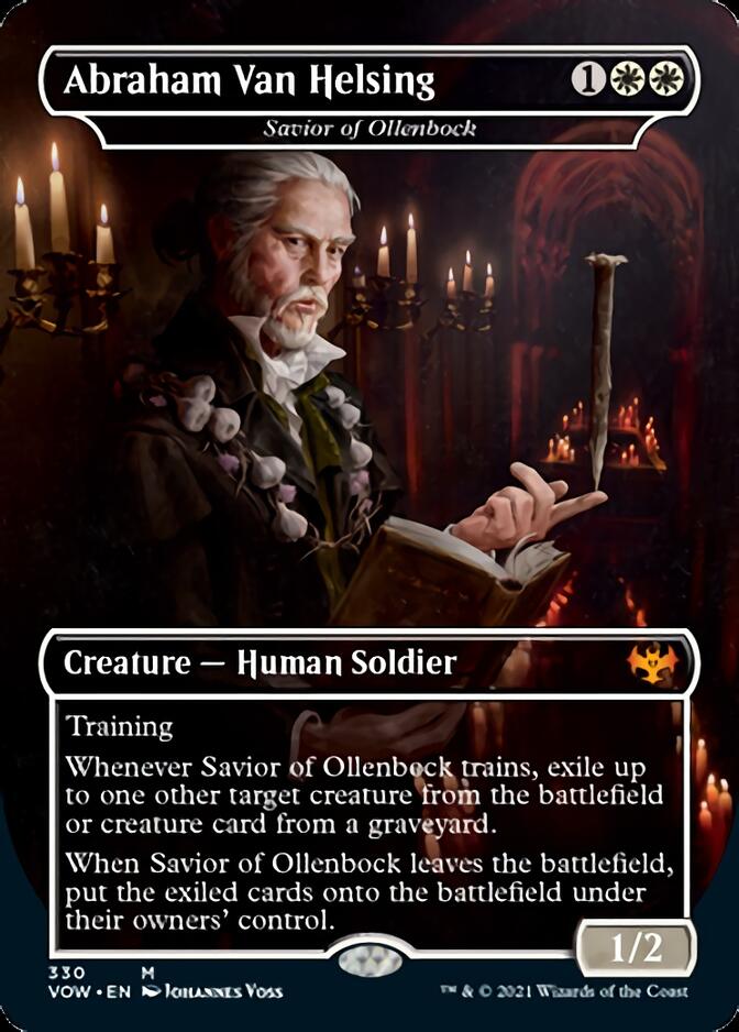 Savior of Ollenbock - Abraham Van Helsing [Innistrad: Crimson Vow] | Yard's Games Ltd