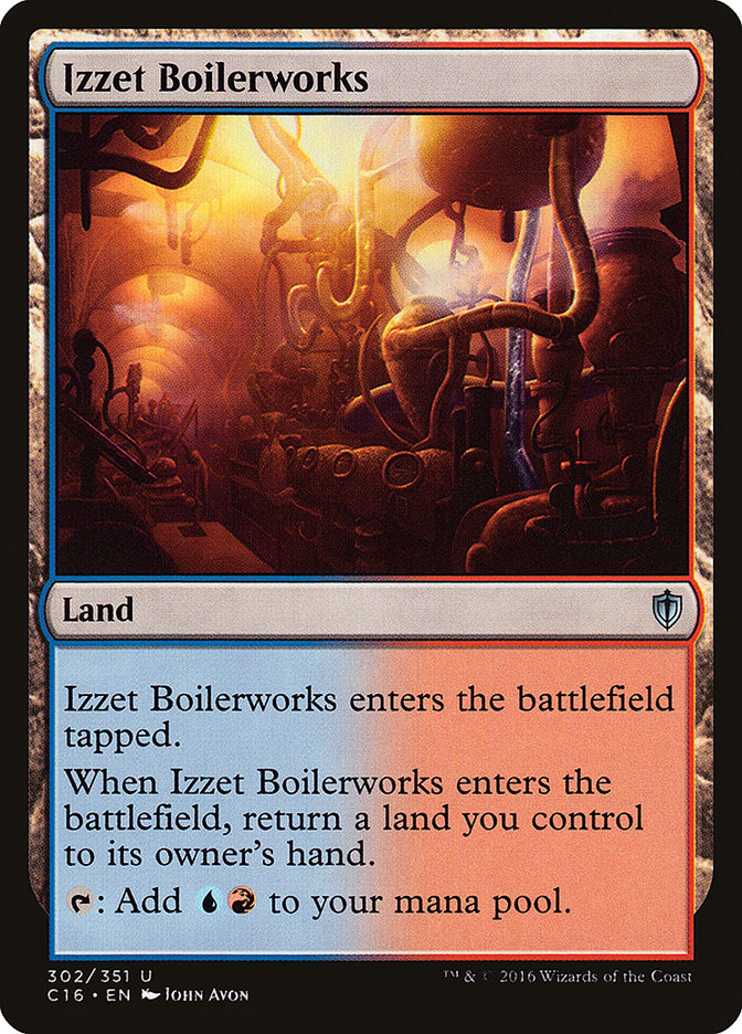 Izzet Boilerworks [Commander 2016] | Yard's Games Ltd