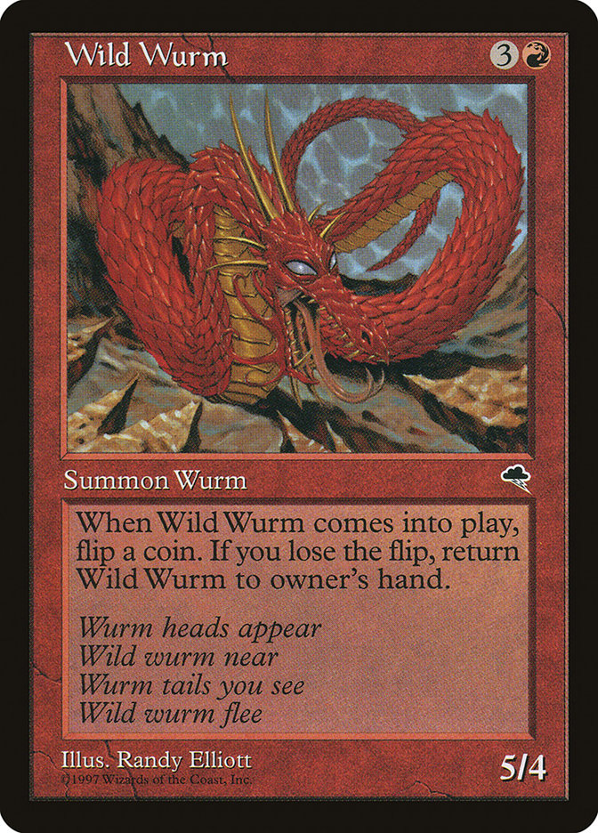 Wild Wurm [Tempest] | Yard's Games Ltd