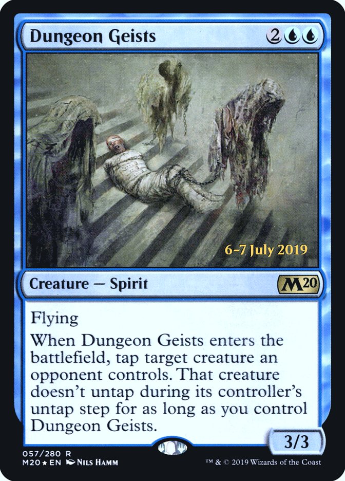 Dungeon Geists [Core Set 2020 Prerelease Promos] | Yard's Games Ltd