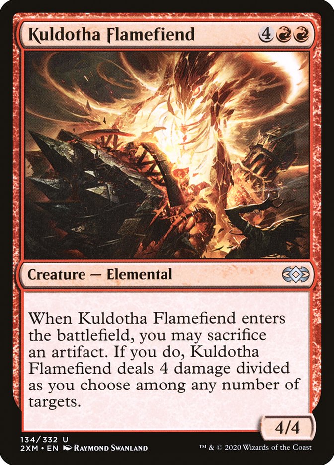 Kuldotha Flamefiend [Double Masters] | Yard's Games Ltd