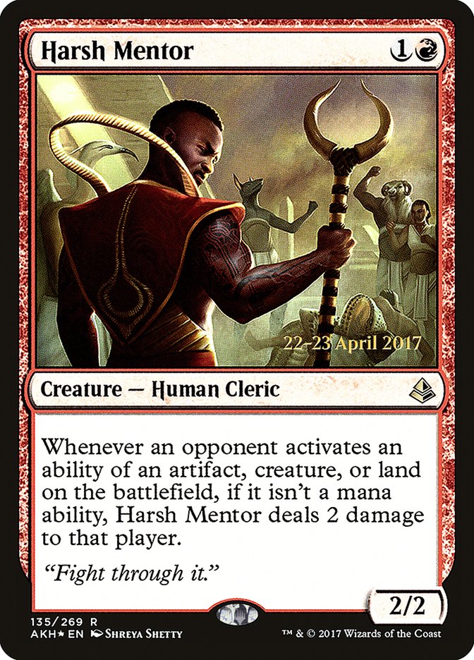 Harsh Mentor [Amonkhet Prerelease Promos] | Yard's Games Ltd