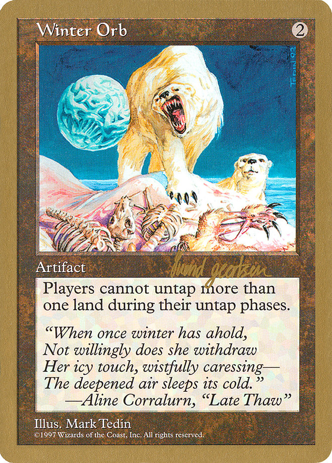 Winter Orb (Svend Geertsen) [World Championship Decks 1997] | Yard's Games Ltd