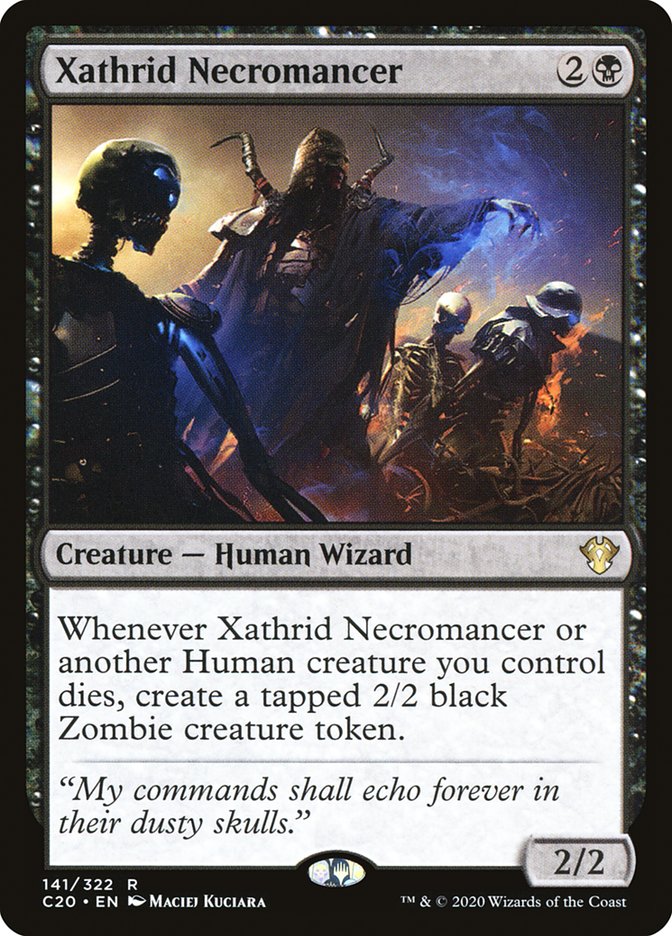 Xathrid Necromancer [Commander 2020] | Yard's Games Ltd