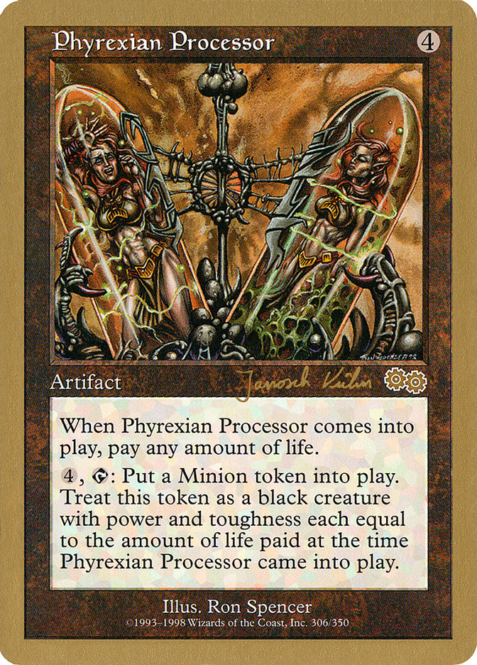 Phyrexian Processor (Janosch Kuhn) [World Championship Decks 2000] | Yard's Games Ltd