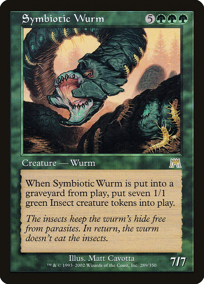 Symbiotic Wurm [Onslaught] | Yard's Games Ltd