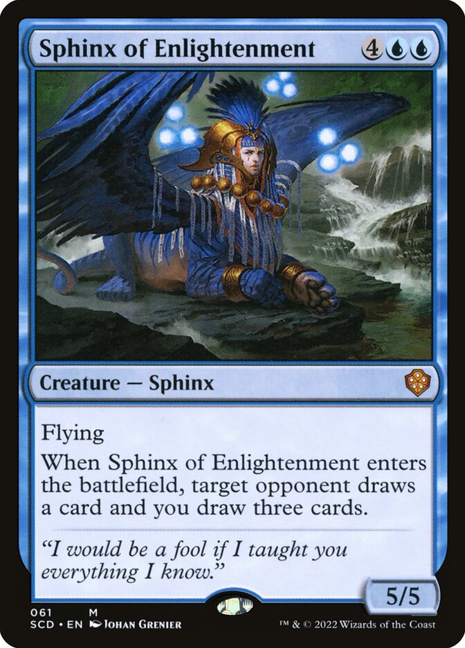 Sphinx of Enlightenment [Starter Commander Decks] | Yard's Games Ltd