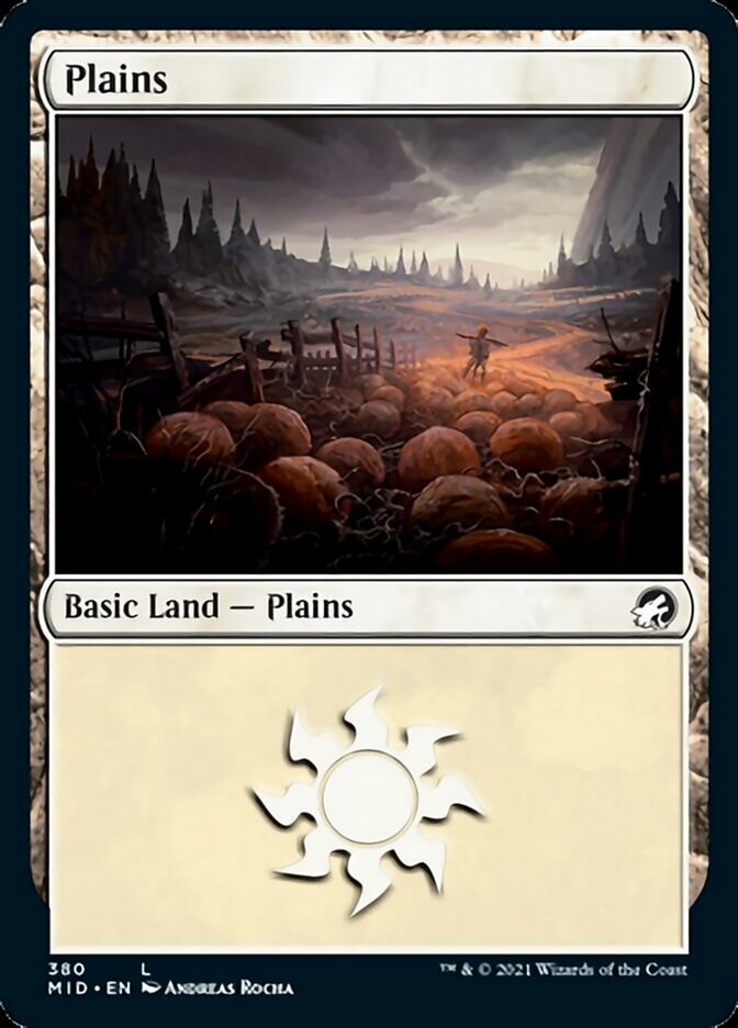 Plains (380) [Innistrad: Midnight Hunt] | Yard's Games Ltd