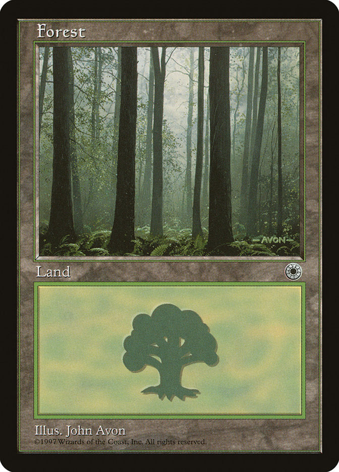 Forest (Three Dark Trees at Front with Lush Ground) [Portal] | Yard's Games Ltd