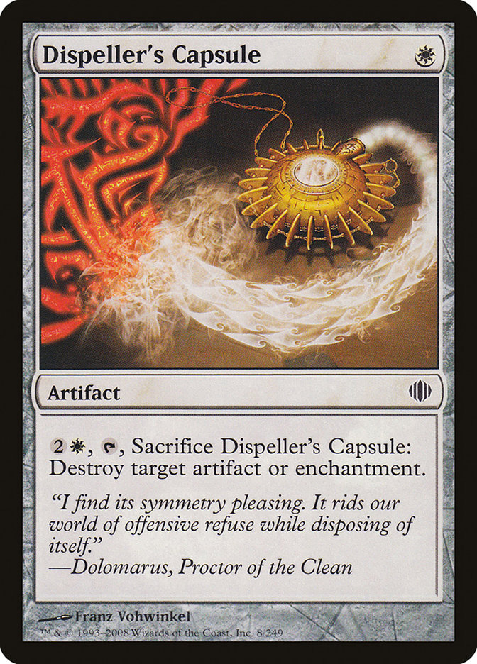 Dispeller's Capsule [Shards of Alara] | Yard's Games Ltd