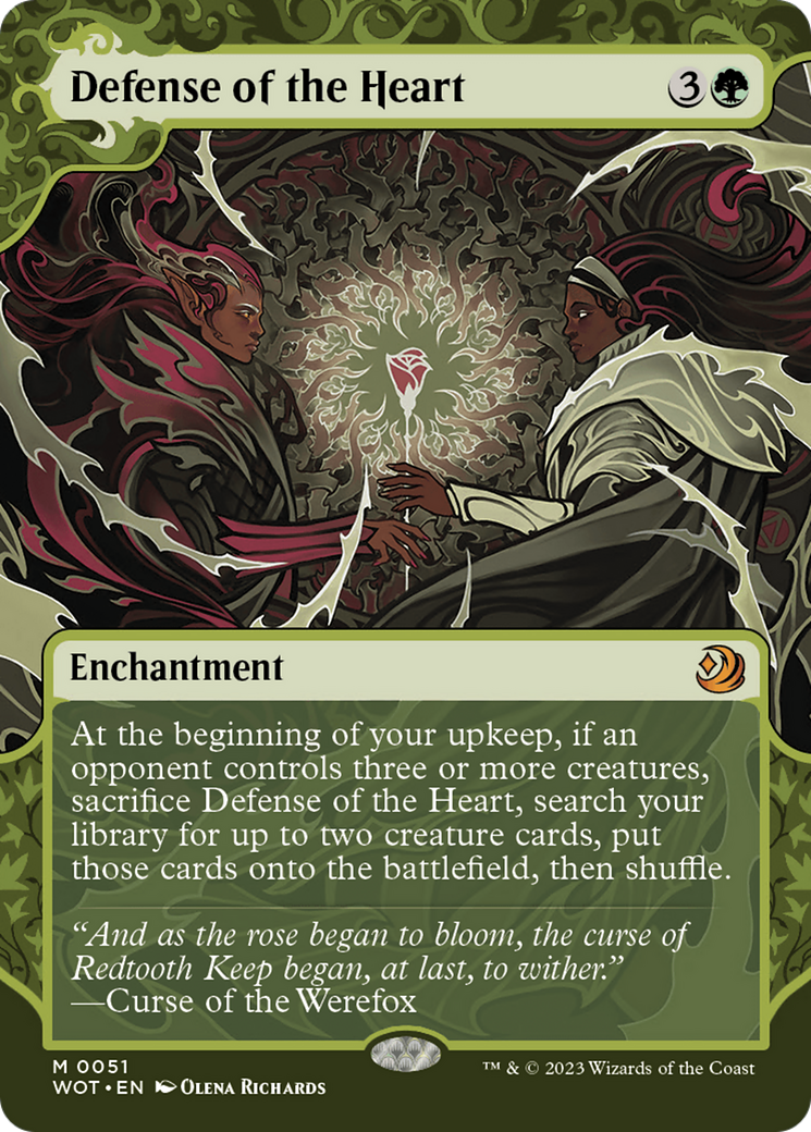 Defense of the Heart [Wilds of Eldraine: Enchanting Tales] | Yard's Games Ltd