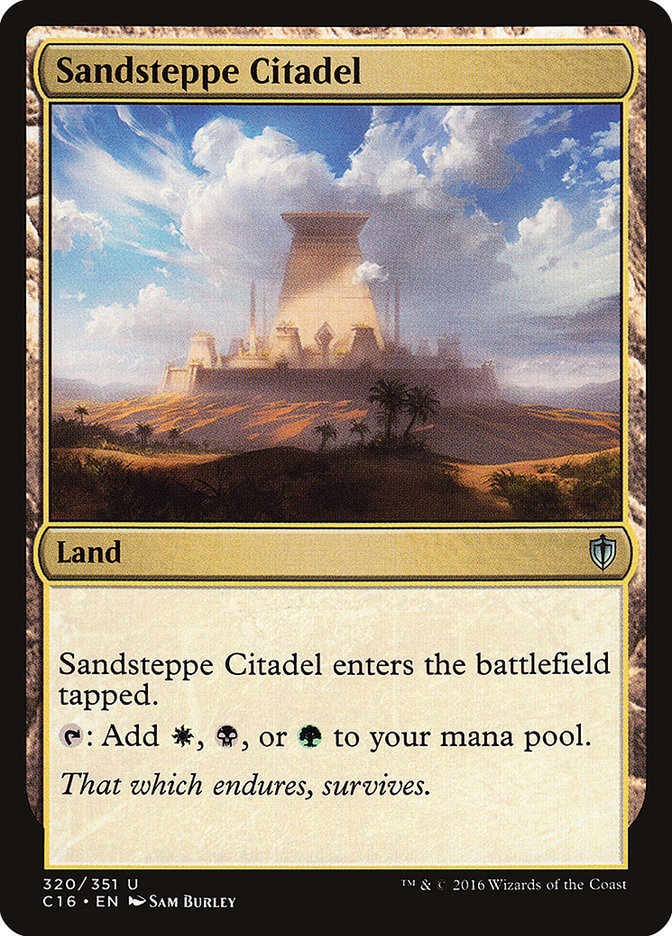 Sandsteppe Citadel [Commander 2016] | Yard's Games Ltd