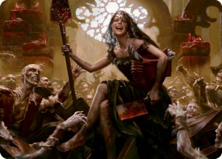 Gisa, Glorious Resurrector Art Card [Innistrad: Midnight Hunt Art Series] | Yard's Games Ltd