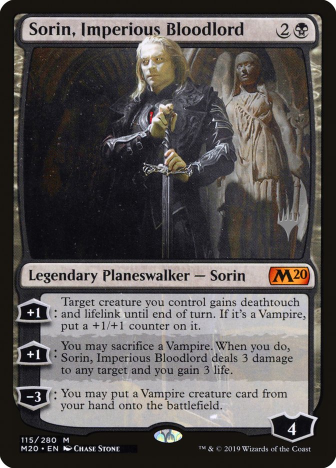 Sorin, Imperious Bloodlord (Promo Pack) [Core Set 2020 Promos] | Yard's Games Ltd