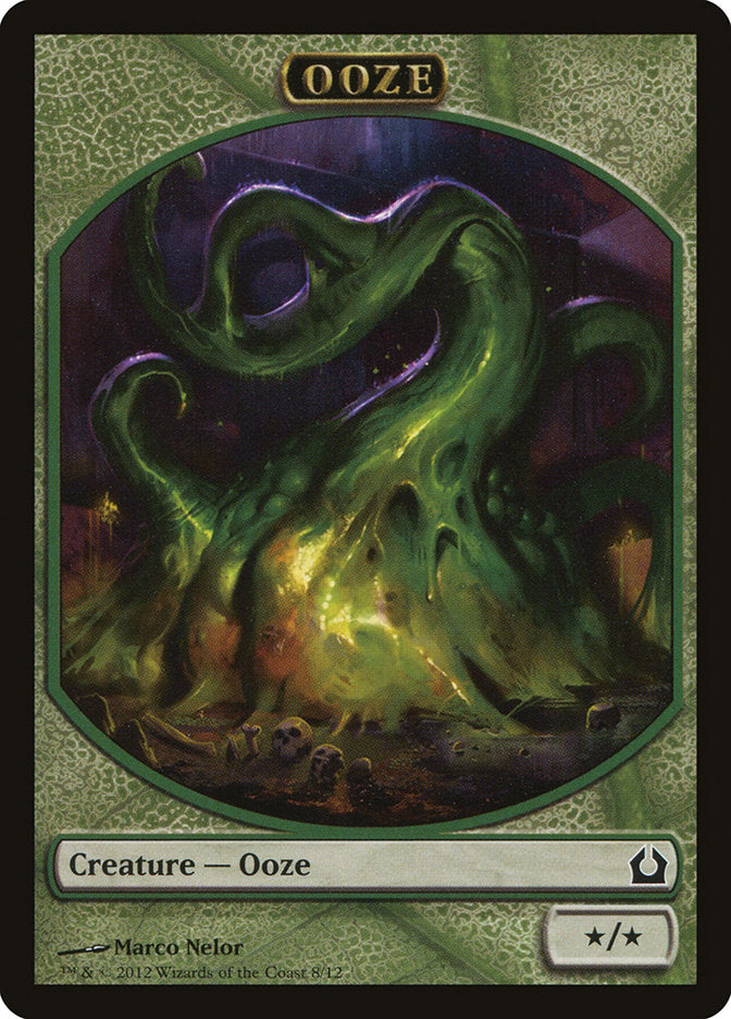 Ooze Token [Return to Ravnica Tokens] | Yard's Games Ltd