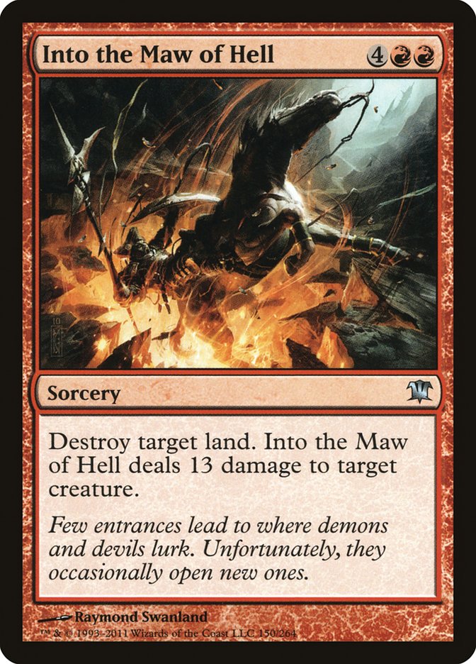 Into the Maw of Hell [Innistrad] | Yard's Games Ltd