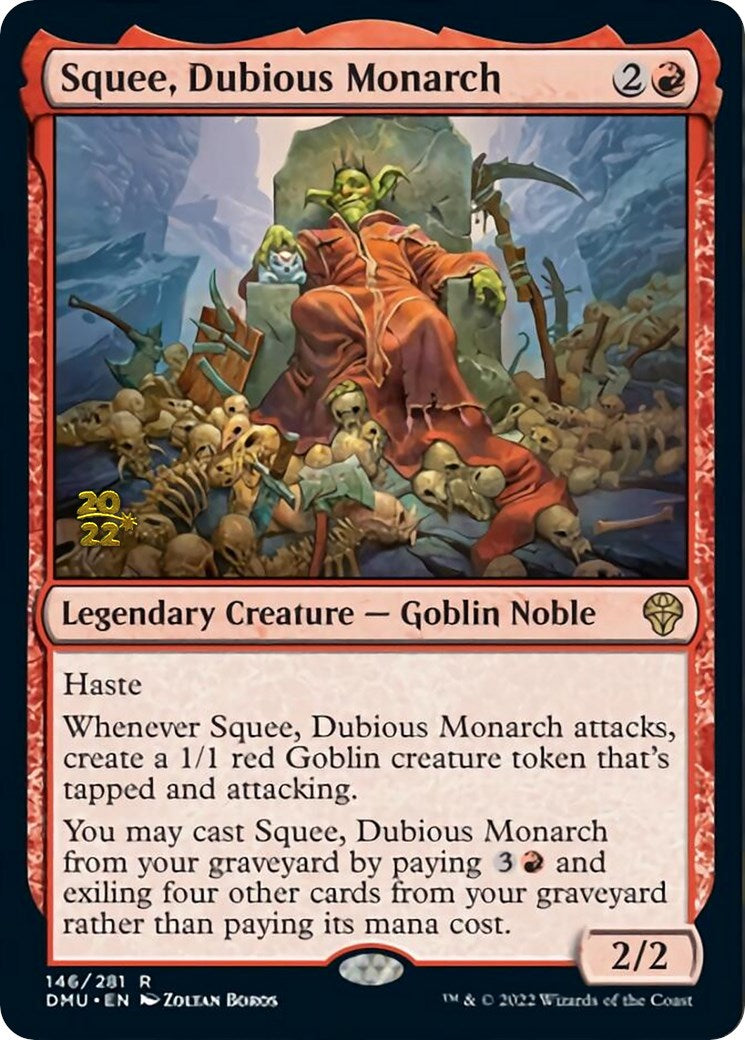 Squee, Dubious Monarch [Dominaria United Prerelease Promos] | Yard's Games Ltd