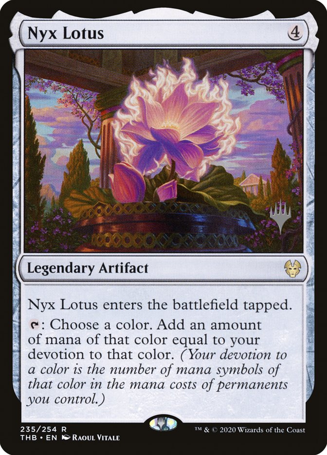 Nyx Lotus (Promo Pack) [Theros Beyond Death Promos] | Yard's Games Ltd