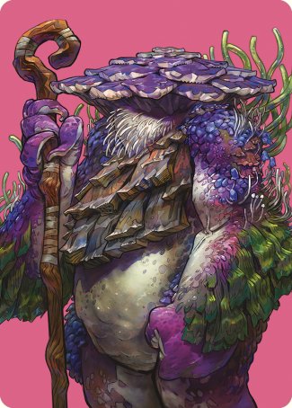 Slimefoot, the Stowaway Art Card [Commander Masters Art Series] | Yard's Games Ltd