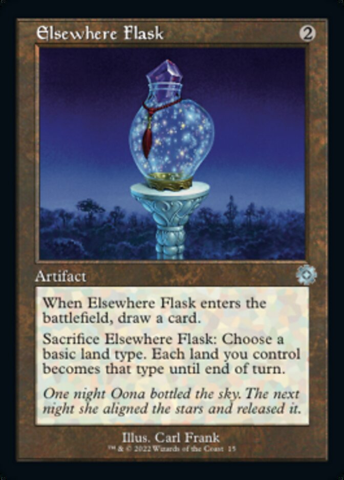 Elsewhere Flask (Retro) [The Brothers' War Retro Artifacts] | Yard's Games Ltd