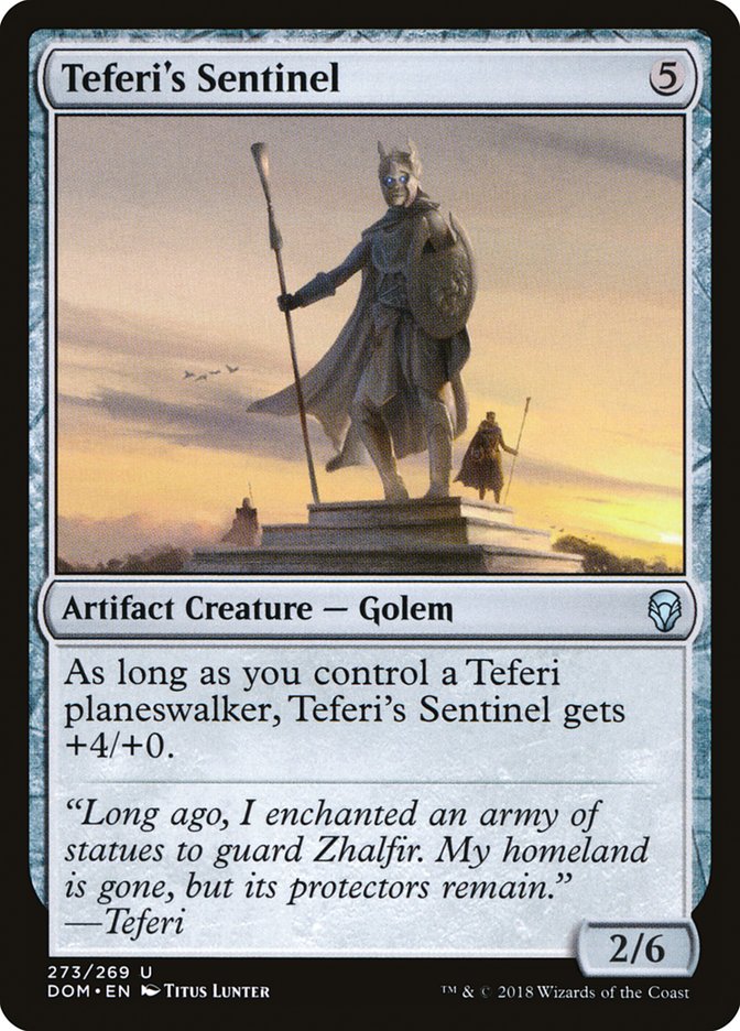 Teferi's Sentinel [Dominaria] | Yard's Games Ltd