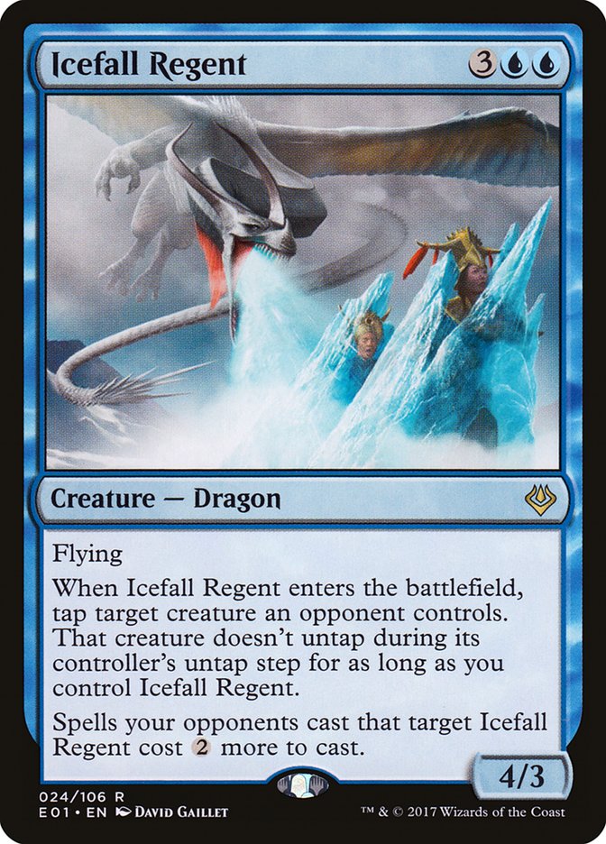 Icefall Regent [Archenemy: Nicol Bolas] | Yard's Games Ltd