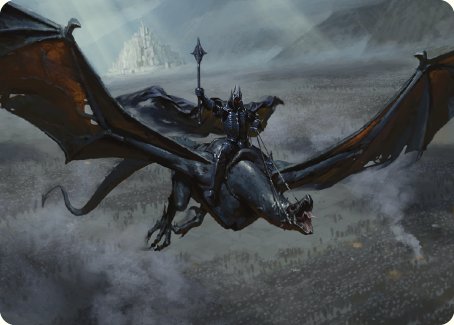 Lord of the Nazgul Art Card [The Lord of the Rings: Tales of Middle-earth Art Series] | Yard's Games Ltd