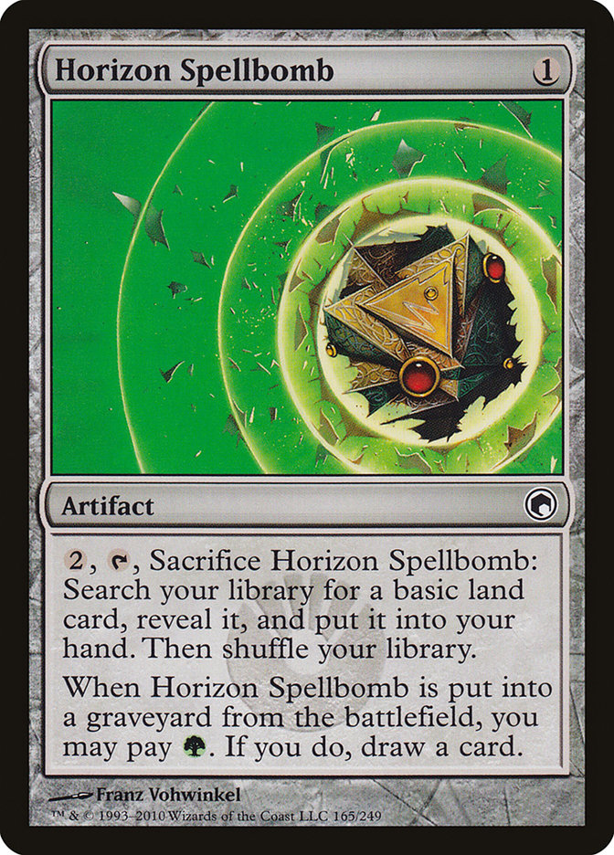 Horizon Spellbomb [Scars of Mirrodin] | Yard's Games Ltd