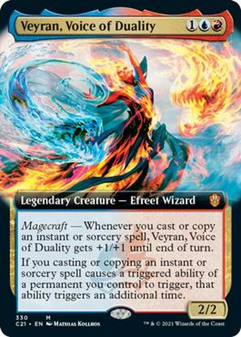 Veyran, Voice of Duality (Extended Art) [Commander 2021] | Yard's Games Ltd