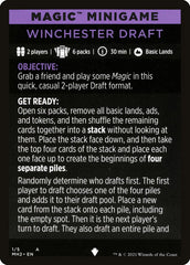 Winchester Draft (Magic Minigame) [Modern Horizons 2 Minigame] | Yard's Games Ltd