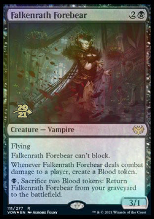 Falkenrath Forebear [Innistrad: Crimson Vow Prerelease Promos] | Yard's Games Ltd