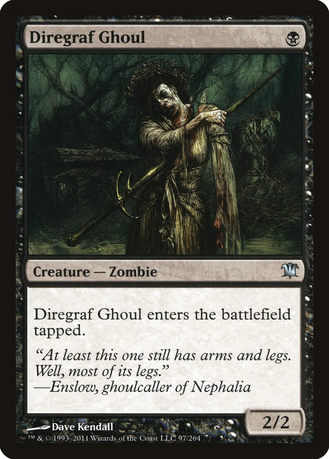 Diregraf Ghoul [Innistrad] | Yard's Games Ltd