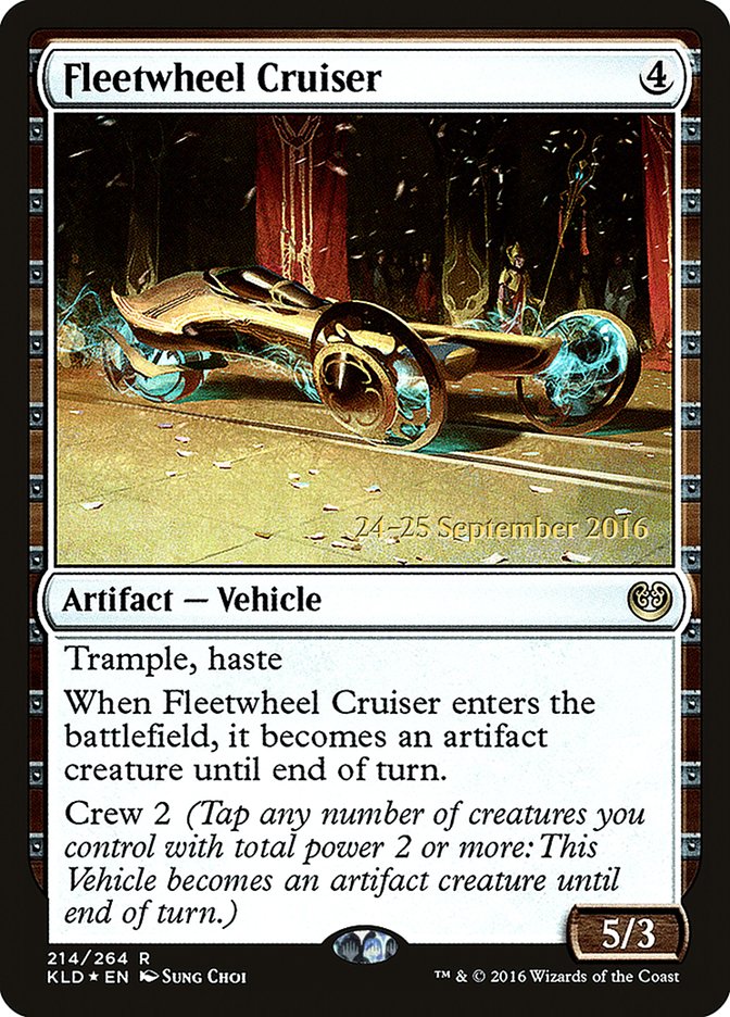 Fleetwheel Cruiser [Kaladesh Prerelease Promos] | Yard's Games Ltd