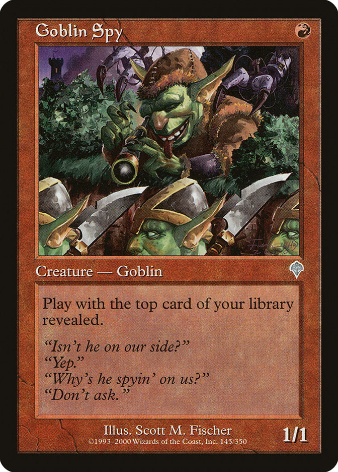 Goblin Spy [Invasion] | Yard's Games Ltd