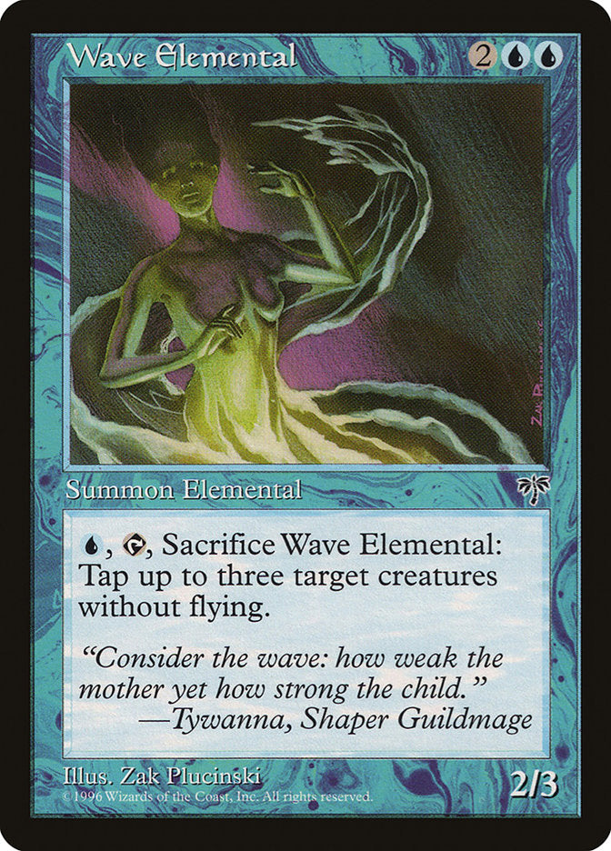 Wave Elemental [Mirage] | Yard's Games Ltd