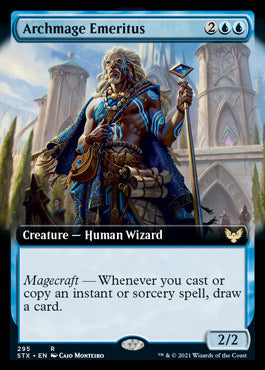 Archmage Emeritus (Extended Art) [Strixhaven: School of Mages] | Yard's Games Ltd