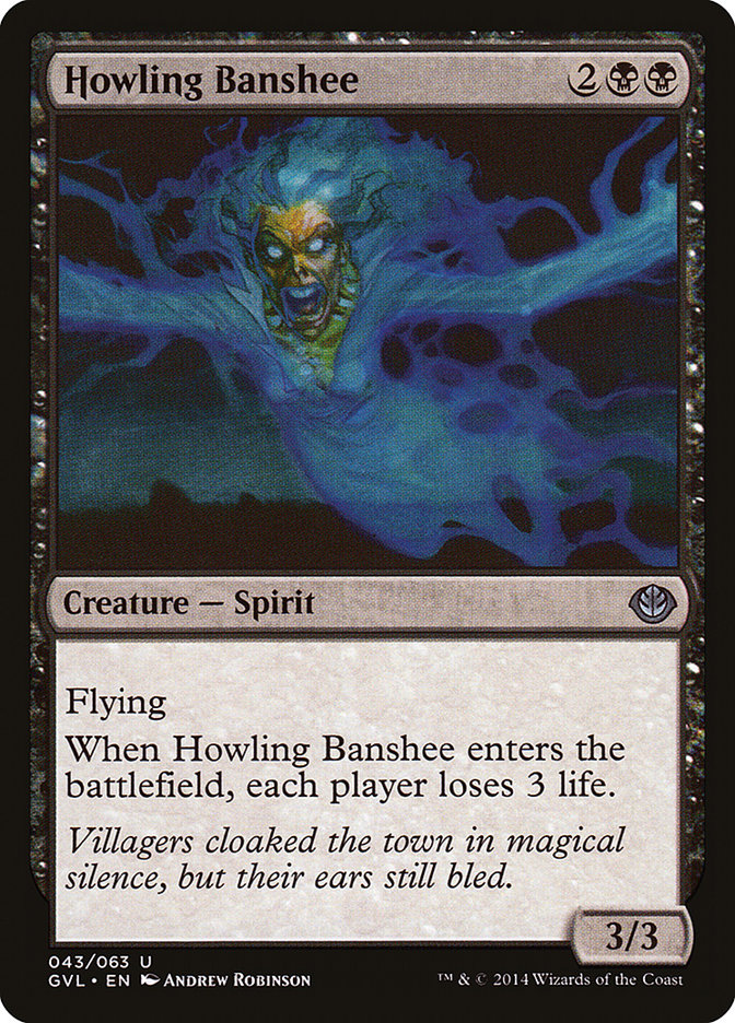 Howling Banshee (Garruk vs. Liliana) [Duel Decks Anthology] | Yard's Games Ltd