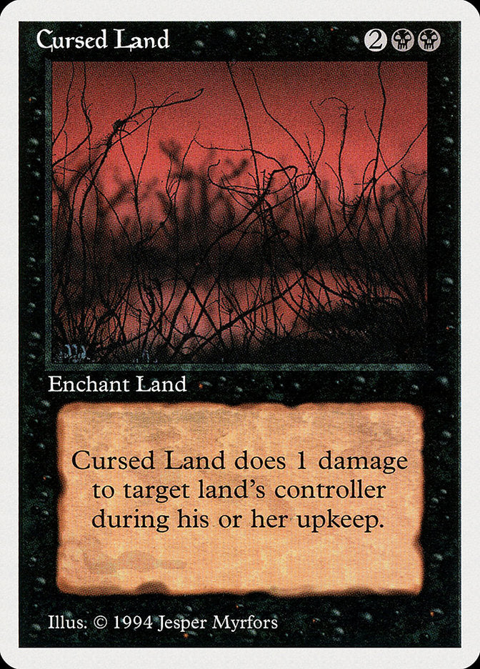 Cursed Land [Summer Magic / Edgar] | Yard's Games Ltd