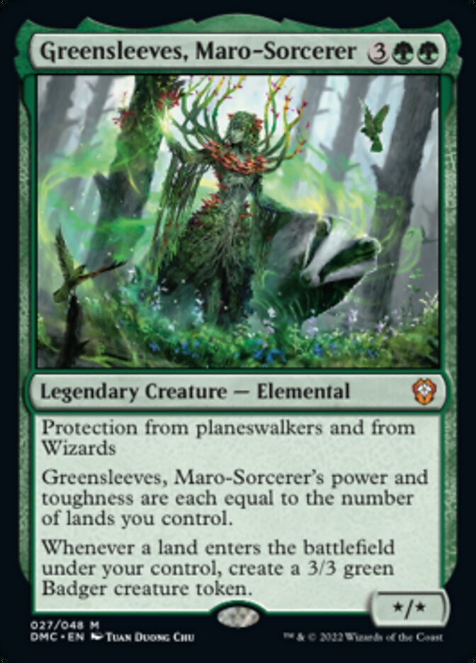 Greensleeves, Maro-Sorcerer [Dominaria United Commander] | Yard's Games Ltd