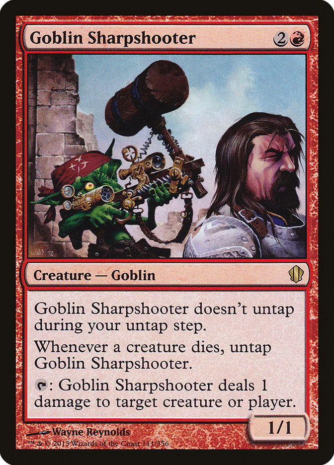 Goblin Sharpshooter [Commander 2013] | Yard's Games Ltd