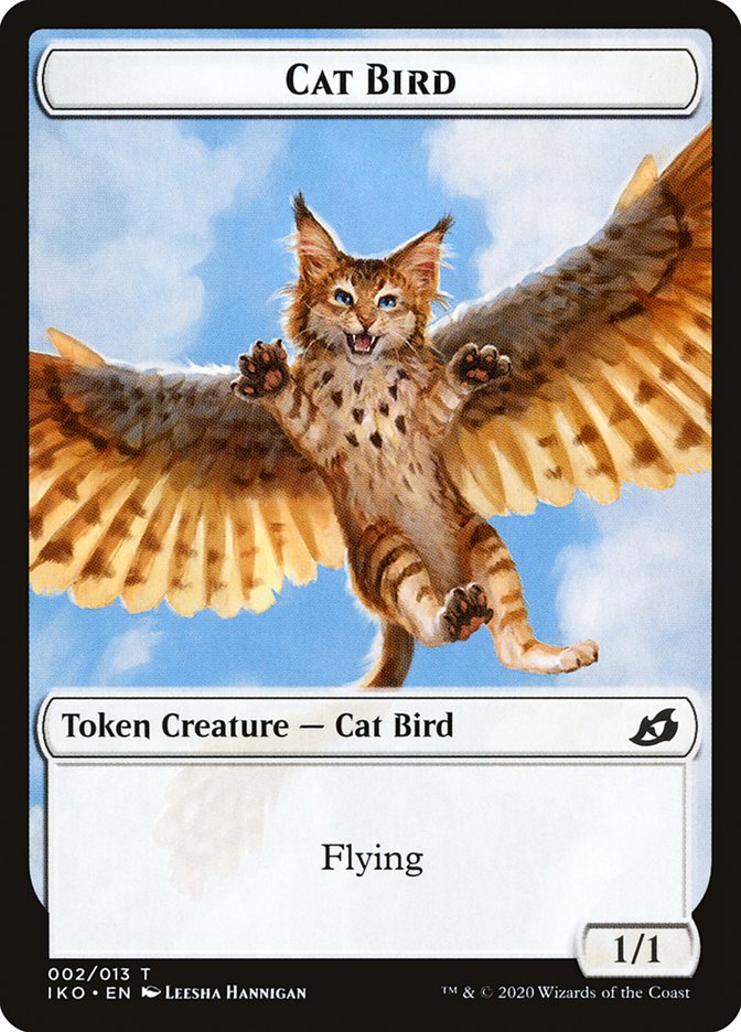 Cat Bird Token [Ikoria: Lair of Behemoths Tokens] | Yard's Games Ltd