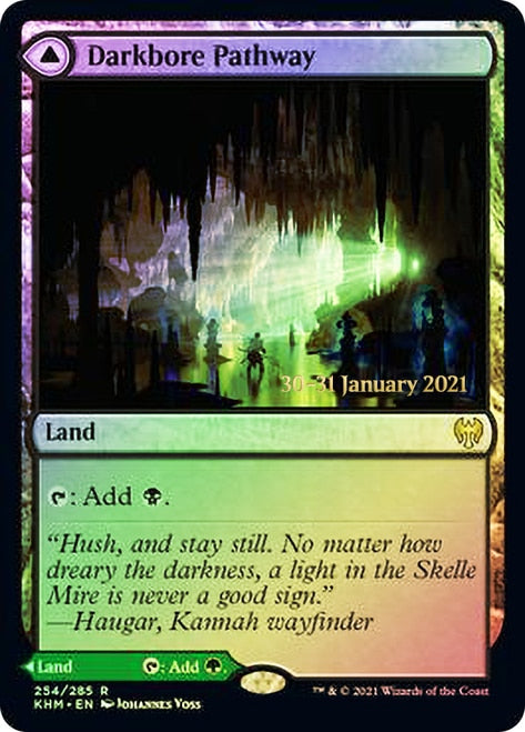 Darkbore Pathway // Slitherbore Pathway [Kaldheim Prerelease Promos] | Yard's Games Ltd