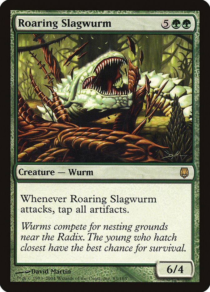 Roaring Slagwurm [Darksteel] | Yard's Games Ltd
