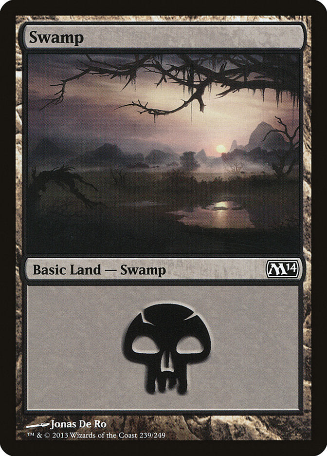 Swamp (239) [Magic 2014] | Yard's Games Ltd