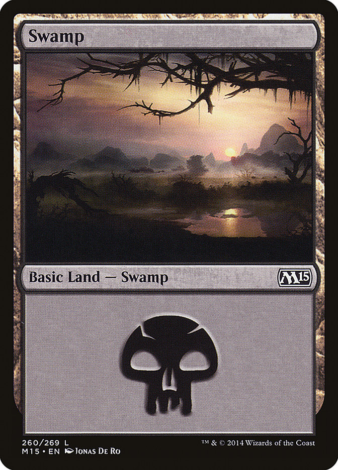 Swamp (260) [Magic 2015] | Yard's Games Ltd